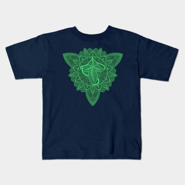 Leaves of Lorien Kids T-Shirt by njonestees